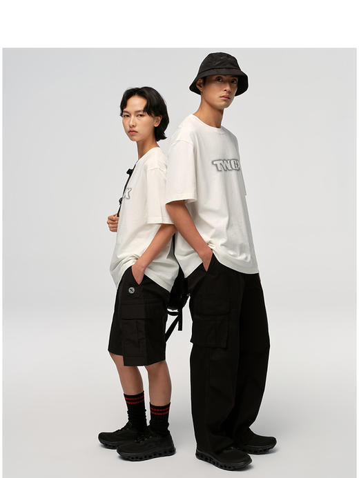 Teenie Weenie小熊男装字母T恤男夏季TNRW256419U 商品图3