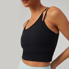 跃牌【洛水之神系列】假两件运动内衣女舒适亲肤美背吊带背心SY736 商品缩略图2