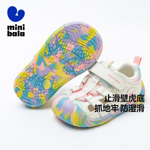 【稳墩墩】迷你巴拉凉鞋男宝女宝透气防滑防摔抑菌学步夏季 商品图1