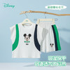 迪士尼2025夏季新款男童凉感短袖T恤透气短裤运动跑步篮球足球套装ZD2ET037 商品缩略图0