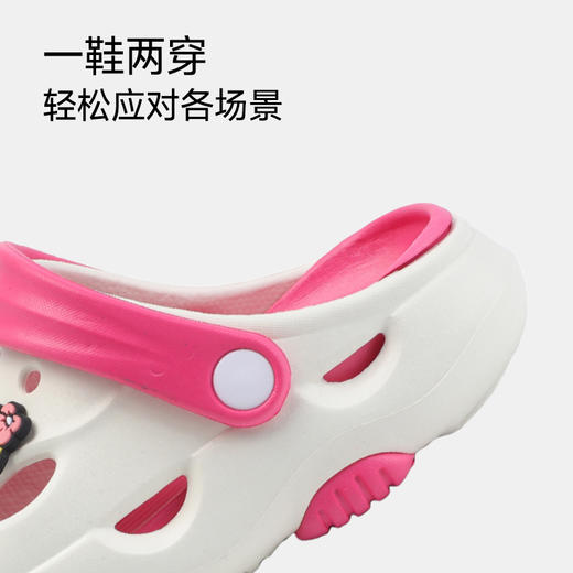 bduck小黄鸭家居鞋夏季儿童凉拖鞋洞洞鞋30-40 F1615953 商品图4