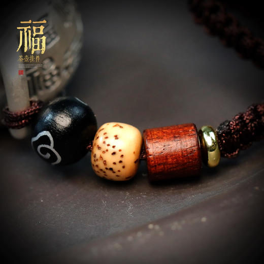 百福把把壶挂件！纯银18-21克左右！可旋转！ 商品图6