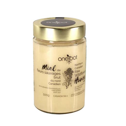 【含邮含税】加拿大Oneroot天然野生百花蜂蜜 500g/瓶 商品图0