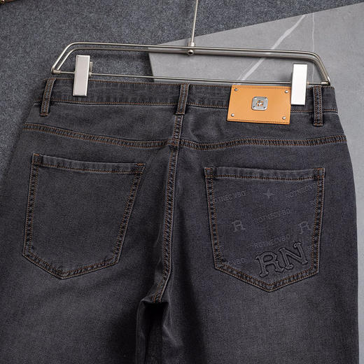 夏季薄款舒适柔软吸湿透气直筒休闲男士牛仔裤   YMXZ-HC283* 商品图4