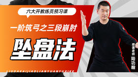 一阶筑弓之【三段崩肘——坠盘法】六大开教练员预习课