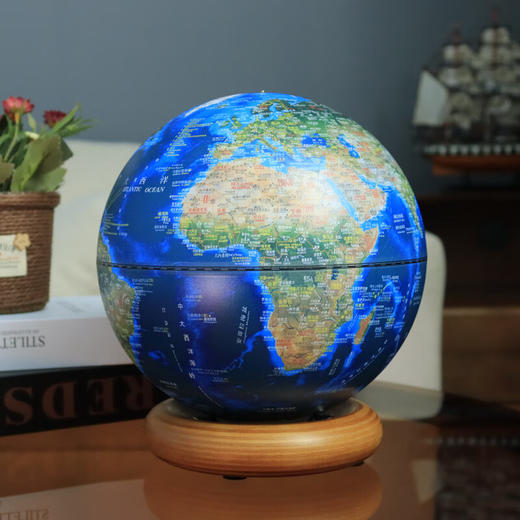 FunGlobe  朋宸地球仪  趣味滚珠卫星海沟款触摸灯AR地球仪 商品图1