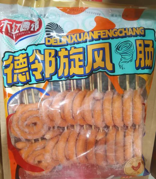 德林 旋风肠（脆骨） 12串/包  香肠 商品图0