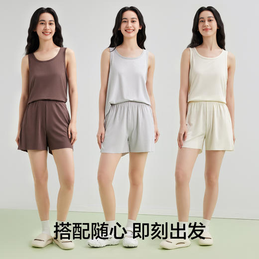 【5A抑菌】【有棵树】女士夏季清爽家居裤女 商品图9