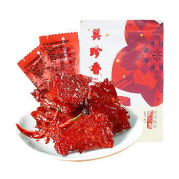 美珍香（BEE CHENG HIANG）迷你休闲烧烤辣猪肉100g 猪肉脯肉干类休闲零食美味小吃 商品图3