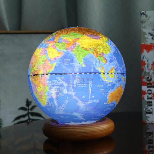 FunGlobe  朋宸地球仪  趣味滚珠卫星海沟款触摸灯AR地球仪 商品图2