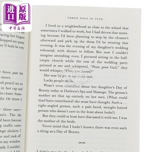 【中商原版】安妮 泰勒 六月三天 英文原版 Three Days in June Anne Tyler 商品图2