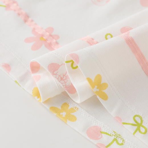 迪士尼【学院风米妮连体裙】夏季新款女童短袖连衣裙轻薄透气T恤碎花裙ZD2EQ009 商品图8