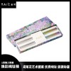 TAIC太可焕彩纯钛筷子户外家用防滑金属纯钛筷健康轻便餐具钛度炫彩纯钛筷两双装 商品缩略图0