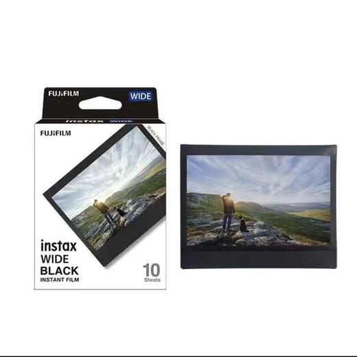 宽幅黑边5寸相纸1盒10张，多盒便宜，日期新鲜，现货速发，富士所有WIDE系列相机通用 商品图5