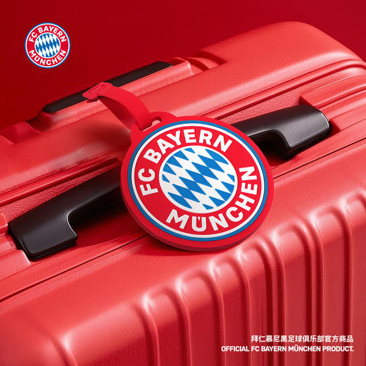 【官方正版】拜仁慕尼黑足球俱乐部丨新款队徽LOGO行李牌球迷周边 商品图3