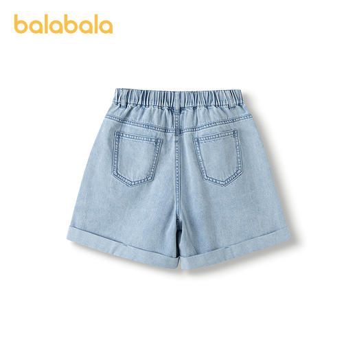 巴拉巴拉童装儿童裤子女童牛仔短裤2025夏款纯棉甜美 商品图2