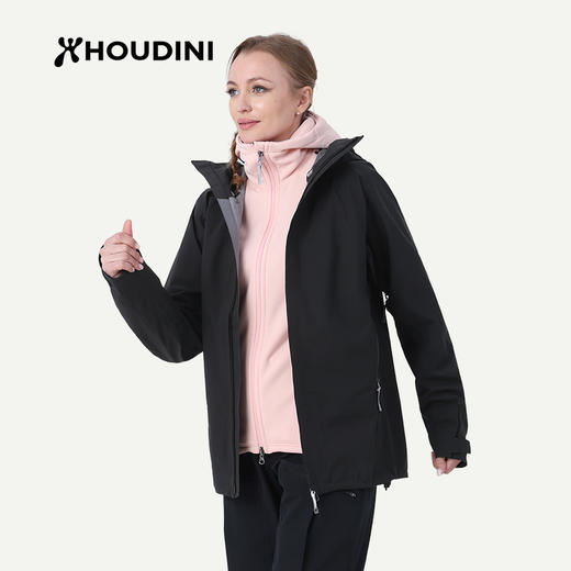 HOUDINI胡丁尼BFF Jacket 挚友女户外防风防水登山徒步冲锋衣夹克146394 商品图2