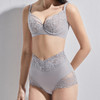 CB | 蝶语轻塑灰色薄杯短文胸&高腰美臀小裤 商品缩略图0