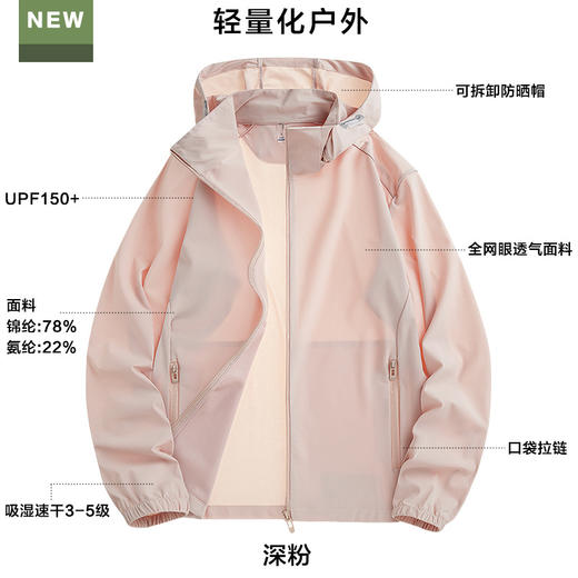 夏季新款【冰丝防晒衣】轻薄透气皮肤衣 upf50+防紫外线防晒服男 国庆国庆出游 商品图9