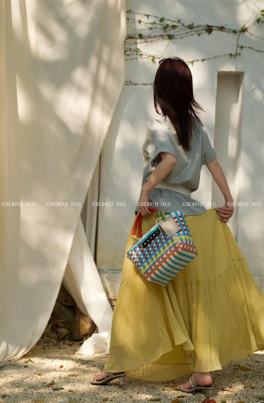 【门店同款】ENJOY夏季都市漫游贝壳字母T恤 162253001 商品图5