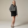 好折！Jcrew 罗纹棉质条纹纽扣领毛衣 商品缩略图2