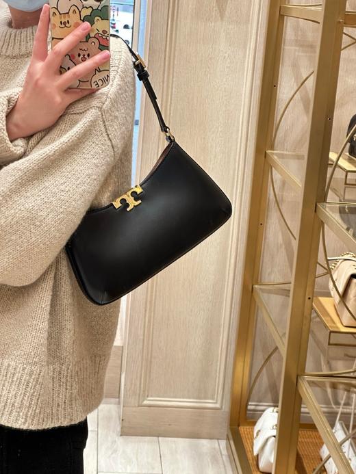 新款T*B女包腋下包牛皮女士月牙包半月包百搭时尚斜挎单肩 商品图6