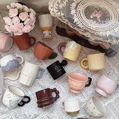 随机发货3个19.9高颜值马克杯盲盒百款样式随机发货食品级釉面高温烧制加厚杯壁杯把厚重质感媲美时尚基地直邮 商品图0