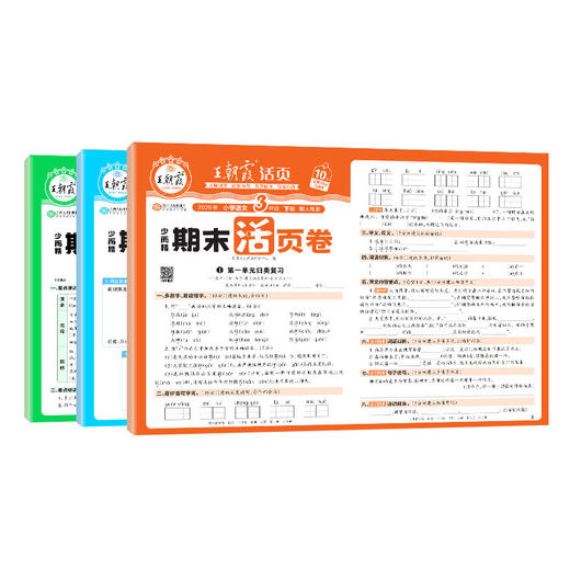 2025春（下册）1-6年级王朝霞活页卷▪期末卷 语/数/英可选 商品图5