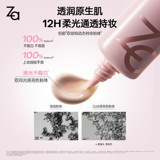 Za姬芮光感透润精华养肤隔离霜35g*1 商品图2