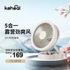 【科西】多功能折叠风扇 家用台式壁挂 桌面小型带灯电风扇 露营 商品缩略图0