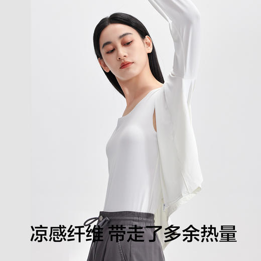 【凉感】【有棵树】女士背心吊带夏季无痕无袖凉感上衣 商品图2