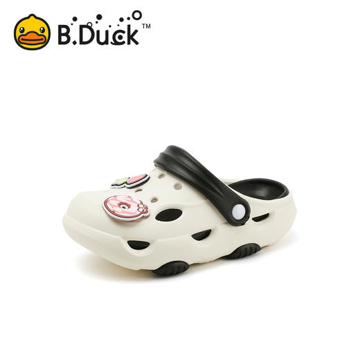 bduck小黄鸭家居鞋夏季儿童凉拖鞋洞洞鞋30-40 F1515916 商品图3