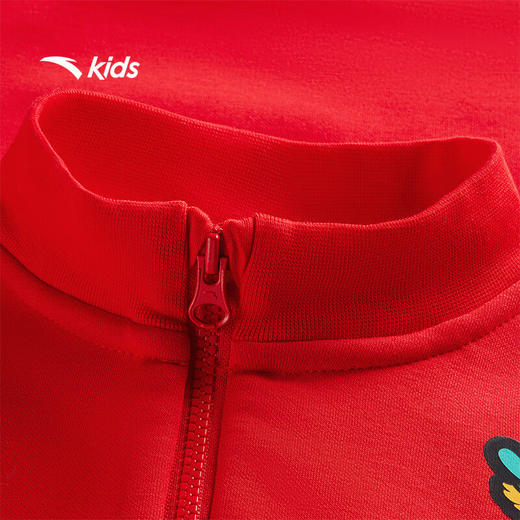 安踏儿童卫衣男小童套头衫2025春季亲肤柔软卫衣百搭上衣352519717 商品图6