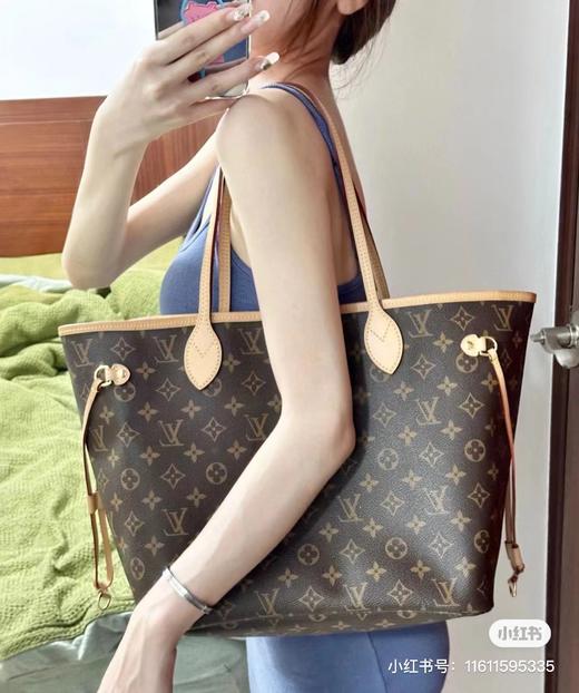 D040817时尚百搭满印老花单肩中号购物袋 商品图4