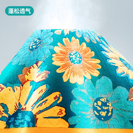 粮票|加厚纱布枕巾  加厚全棉6层纱  亲肤透气吸汗  不易起球  2只 商品图1