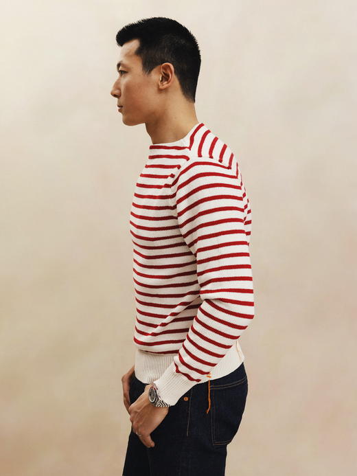 Fortela 红白条水手T恤 商品图8