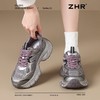ZHR厚底增高老爹鞋女5cm春季新款透气网面运动鞋百搭轻便休闲鞋女 商品缩略图6