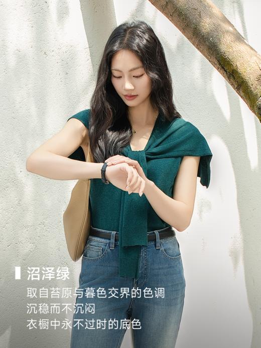 超细丝棉 四季可穿两件套披肩毛衫FCF1WSC032 商品图4