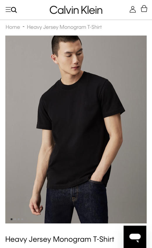 25新款同步西K简约纯色浮雕字母短袖圆领T恤 TX435 商品图1