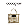 cocoglow 爱心系列/Icecream系列手提包手工工艺编织菜篮子中号 商品缩略图7