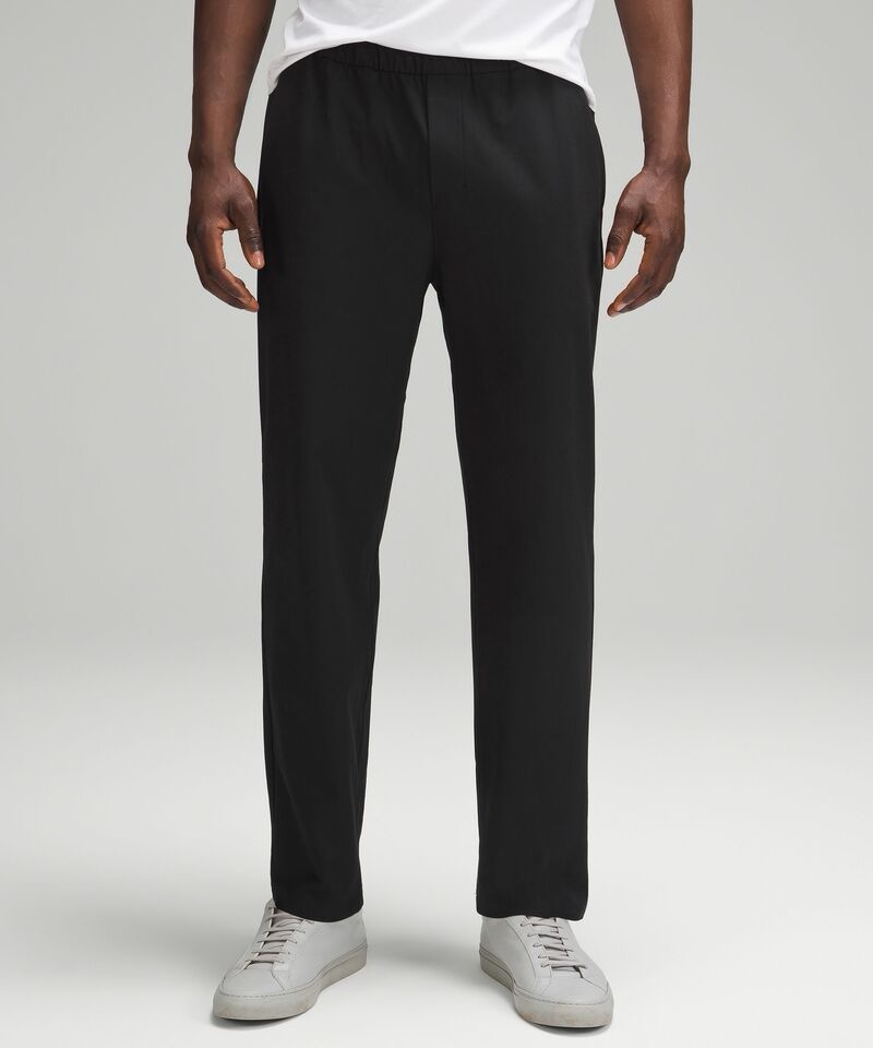 LULU 男士夏季休闲运动速干弹力梭织长裤 Z-15171