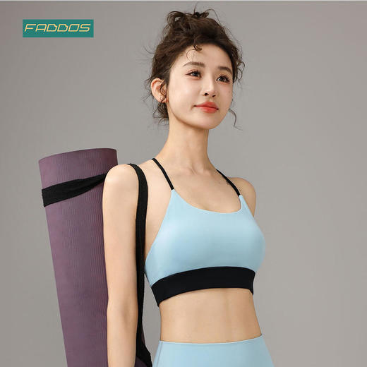 梵蒂欧（FADDOS）25新款拼色高强度瑜伽背心一体杯F2023762 商品图0