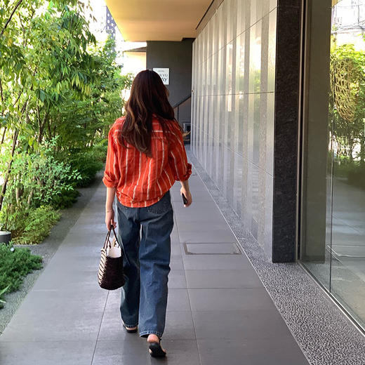 高端局春夏棉麻衬衫衬衣03111 商品图5