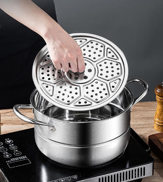 金嫂子非凡生活·多功能三层蒸锅KG245430ZG 商品图0