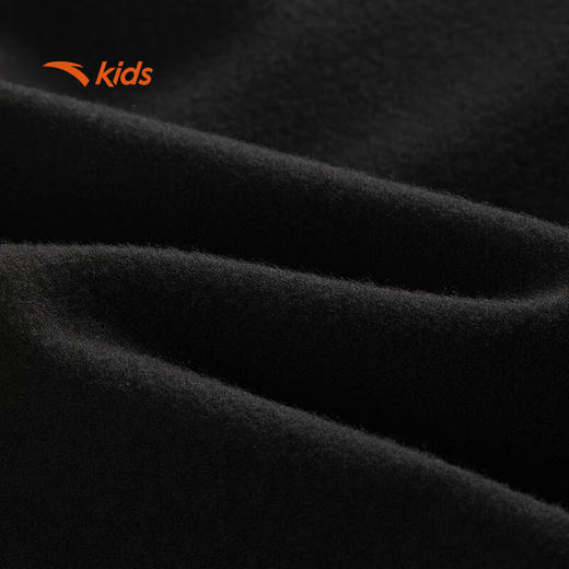 安踏儿童裤子男小童橡韧冬季加绒保暖梭织运动长裤352519722 商品图3