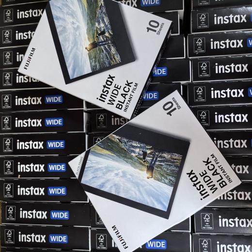 宽幅黑边5寸相纸1盒10张，多盒便宜，日期新鲜，现货速发，富士所有WIDE系列相机通用 商品图6