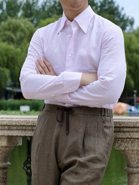 「2025爱好者直选32款」Flamenco 高支数法国亚麻意式工艺衬衫