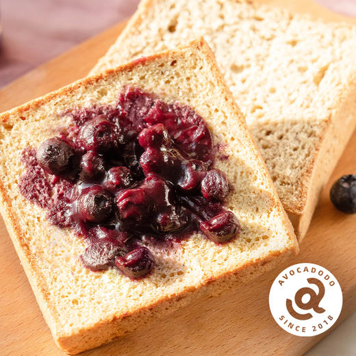Avocadodo蓝莓酱果酱4小罐独立包装抹酱早餐果肉面包吐司未加蔗糖 商品图2