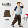【速干网眼短袖】【130-170】【史努比】男童夏季短袖t恤圆领撞色卡通上衣 商品缩略图2