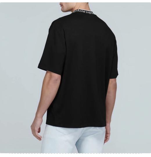 A.S 领口字母织带 弹力宽松圆领短袖 TX434 商品图2